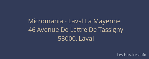 Micromania - Laval La Mayenne