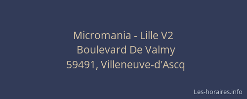 Micromania - Lille V2