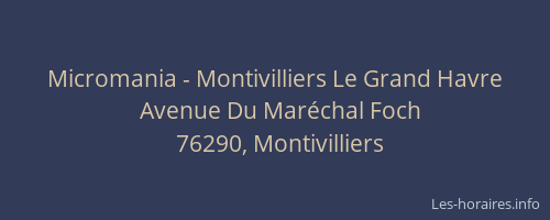 Micromania - Montivilliers Le Grand Havre