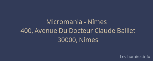 Micromania - Nîmes