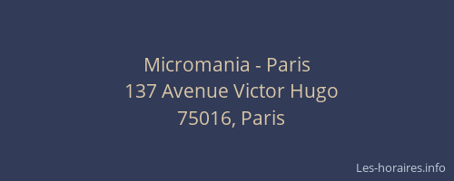 Micromania - Paris