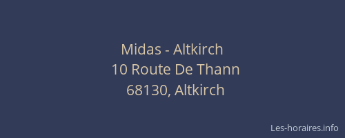 Midas - Altkirch