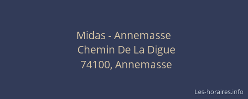 Midas - Annemasse