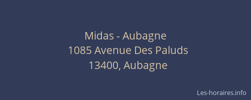 Midas - Aubagne