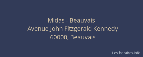 Midas - Beauvais