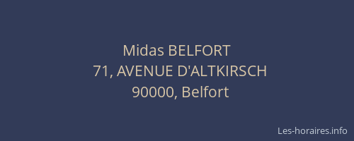 Midas BELFORT