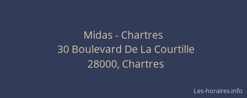 Midas - Chartres