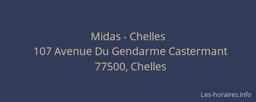 Midas - Chelles