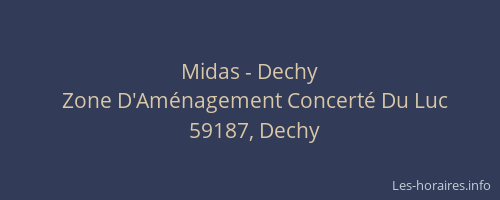 Midas - Dechy