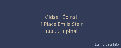 Midas - &Eacute;pinal