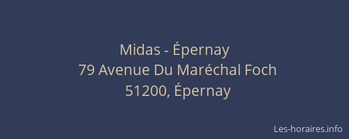 Midas - Épernay