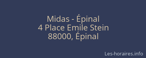 Midas - Épinal