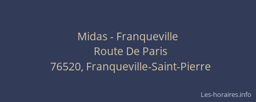 Midas - Franqueville