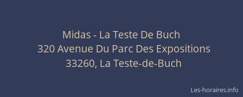 Midas - La Teste De Buch