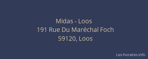 Midas - Loos
