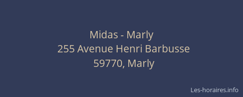 Midas - Marly