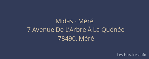 Midas - M&eacute;r&eacute;