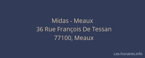 Midas - Meaux