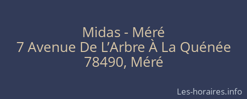 Midas - Méré