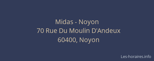 Midas - Noyon