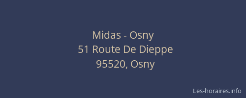 Midas - Osny