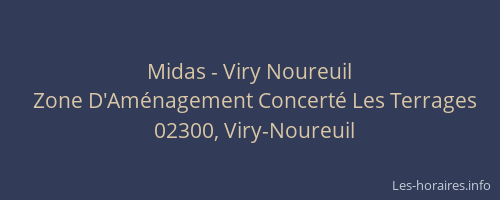 Midas - Viry Noureuil