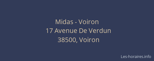 Midas - Voiron