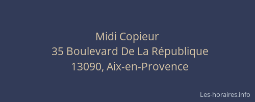 Midi Copieur