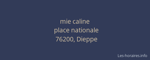 mie caline