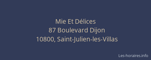 Mie Et Délices