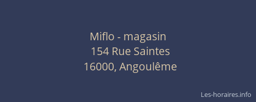 Miflo - magasin