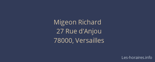 Migeon Richard