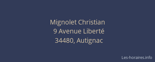 Mignolet Christian