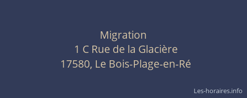 Migration