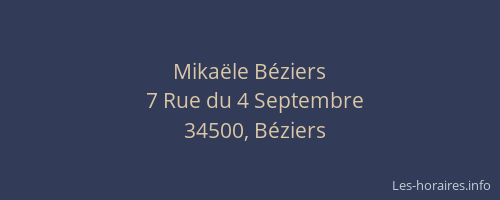 Mikaële Béziers