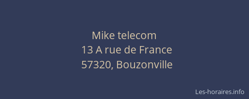 Mike telecom