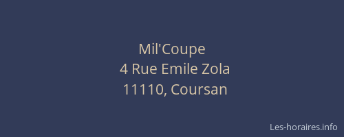 Mil'Coupe