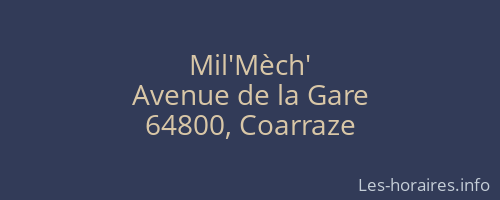 Mil'Mèch'
