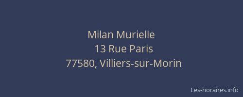 Milan Murielle