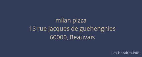 milan pizza