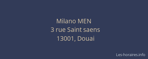 Milano MEN