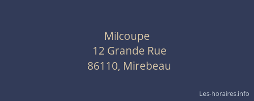 Milcoupe