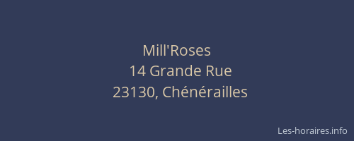 Mill'Roses