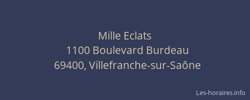Mille Eclats