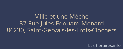 Mille et une Mèche