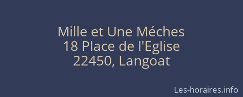 Mille et Une Méches