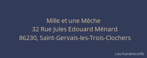 Mille et une M&egrave;che