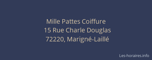 Mille Pattes Coiffure