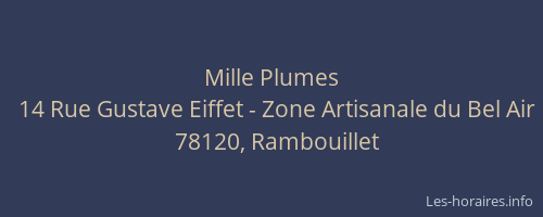 Mille Plumes