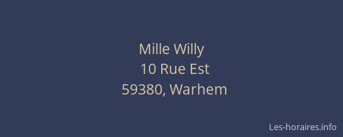 Mille Willy